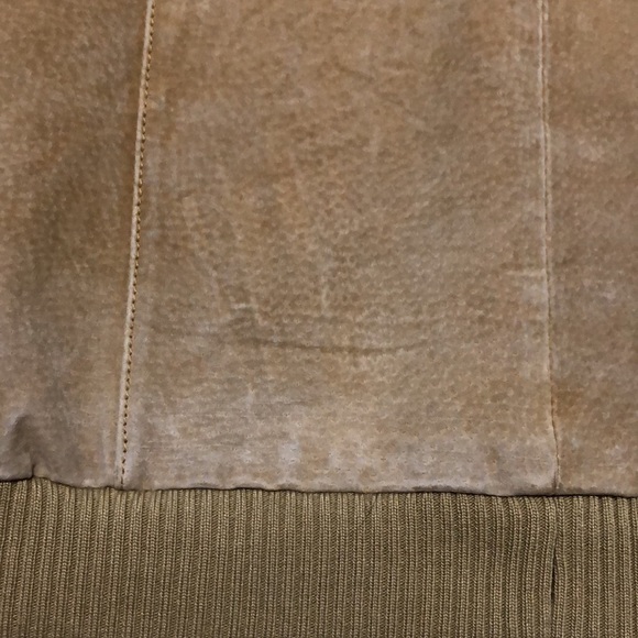 Tan leather jacket - Picture 12 of 12